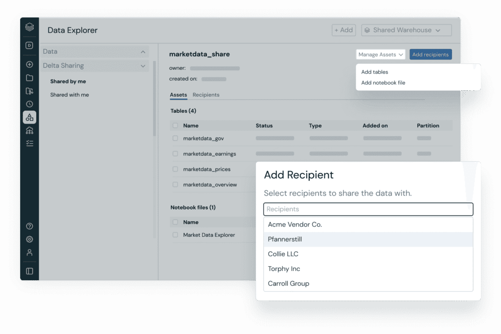 Secure Data Sharing
